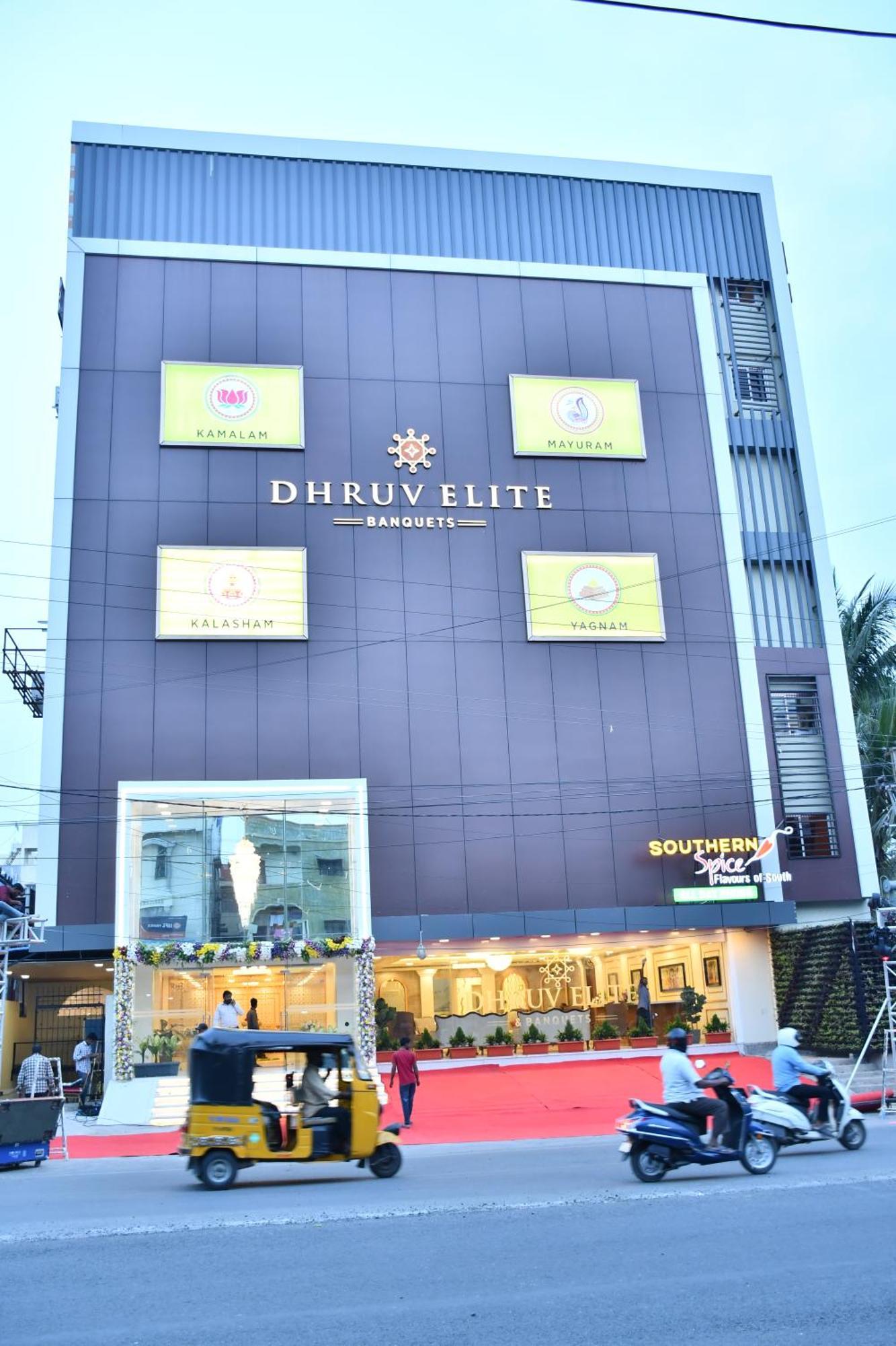 Dhruv Elite And Banquets Hotel Hyderabad Exterior photo